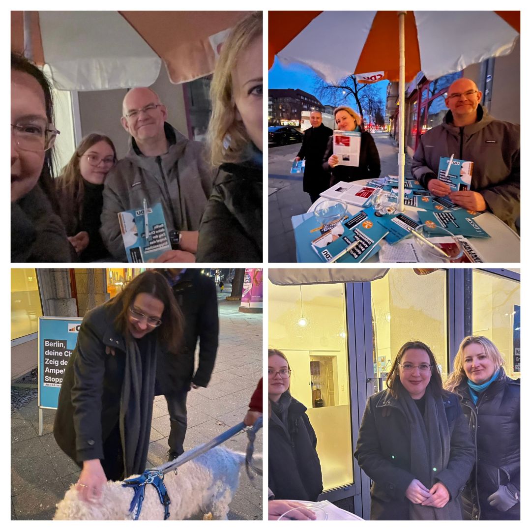 Infostand in der Siemensstadt